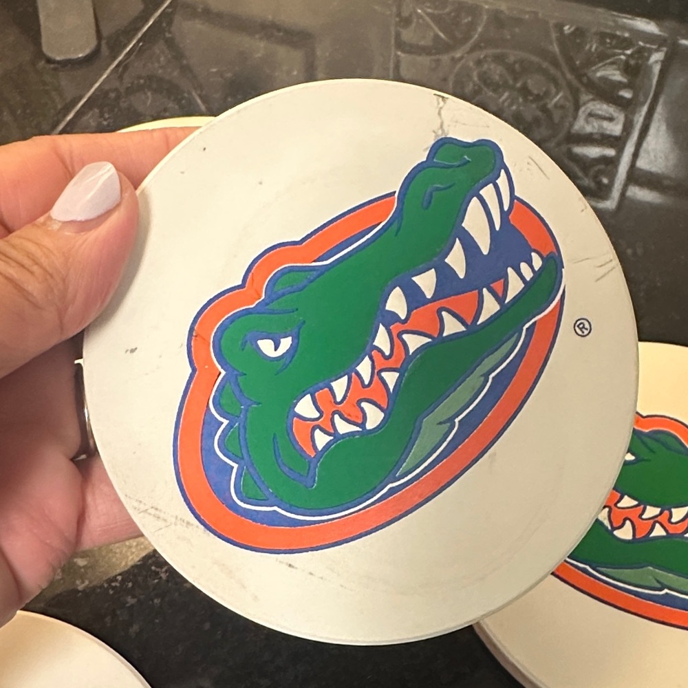 Florida Gators Coasters Set - Picture 4 of 7